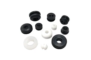 Silicone Rubber Clamp-O Ring Hole Plug End Cap Stopper Available in Multiple Specifications for Wire Cable Wiring Protection