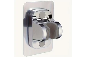 No-Drill ABS Adhesive Shower Bracket-Waterproof Anti-Corrosion Damage-Free Installation for Rental Apartments (2-Year Warranty)