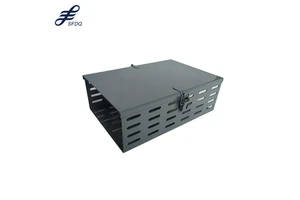 Manufacturer Good Quality OEM Accepted Slotted Steel Perforated Cable Tray With Covers