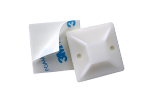 SZS High Quality Self-Adhesive Nylon Cable Tie Holder TM 20 Model Industrial Household Use Management Wire Fixing Mounts