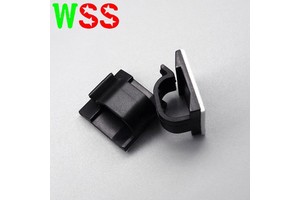WSS Wire Clips Cable Staples Outdoor Cord Holder for Under Desk, Car, Wall, TV PC Ethernet Cable Self-Adhesive Tie Mount Wire Sa