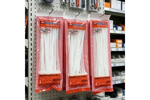RUISTE R4.8031 4.8mm Width Self-Locking Nylon 66 Cable Ties 200mm 250mm 300mm Length Fast Delivery
