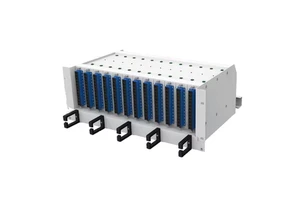 4U 19" 144/288-Core FTTH Fiber Patch Panel High-Density ODF with 144-Port Capacity for Fiber Patch Cord Management