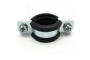 Manufacturer Customized Stainless Steel Fixing Clamp Cable Clips With Rubber