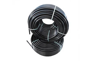HDPE Threaded Coiled Conduit Black Cable Protection Communication Pipe PE Polyethylene National Standard Silicon-Core Wire