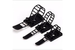 Self Adhesive Zip Tie Mounts Sticky Back Heavy Duty Nylon Black White Wall Magnetic Hook Loop Velcro Outdoor Waterproof VHB