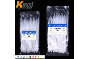 Hot Selling Self-Locking Nylon 66 Cable Ties 400mm Length 9mm Width Police Plastic Handcuffs for Cabling Applications
