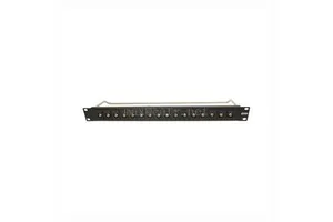 Original Brand FTTH Fiber Patch Panel 1U LOADED SLIM PANEL 16 X 50 BNC CP30188 Fiber Sliding ODF Boxes Enclosures Made in China
