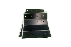 Custom Size Self-Adhesive EPDM Rubber Foam Pads, UV Resistant Waterproof Sealing Cushion Pads for Solar PV Mount Brackets