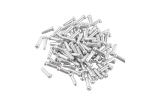 Bicycle Brake Cable End Caps, Alloy Road Mountain Bikes Brake Tips Shifter,Cable Gear Wire End Tips Crimp