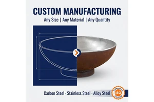 Heavy Duty Durable Q345 Carbon Steel LPG Gas Tank End Cap Hemispherical Head