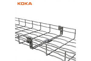 Heavy Duty Electrical Galvanized Ventilated Wire Mesh Cable Tray for Data Centers