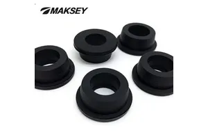 MAKSEY Pressure Resistant Cable Wire Protector Colored Rubber End Caps Grommet 5-201.5mm T Shape Rubber Washer Solid O-ring Plug