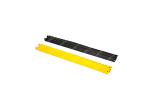Outdoor Electrical Wire Protector Pvc Lid Flexible Road Cross Rubber Floor Cable Protector Ramp