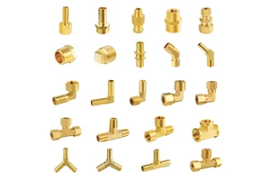 High Quality High Pressure NPT 1/2 Brass Corrosion-resistant Class 150 CNC Machined Pipe Fitting Customizable HVAC Refrigeration