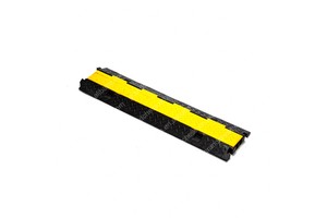 Bigger 2 Channel Safety Road Hose Floor Cable Cord Cover Ramp Cable Bridge Protector