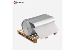 Acrylic Adhesive Water Resistant BOPP Tape Single Sided Jumbo Roll For Barcode And Logistics Labels
