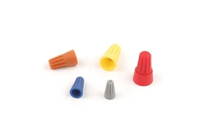 P1 P2 P3 P4 P6 Flame-Retardant Spring Terminal Spiral Wire Connector Crimp Cap Screw Terminal Made Plastic/Nylon Rotating Wire