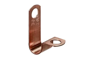 ACE Brass One Hole Grounding Cable Clip Model AOH