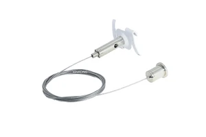 Wholesale Self-Locking Cable Clips Kit Adjustable Ceiling Light Suspension System Convenient Hanging Durable Copper PVC Nylon