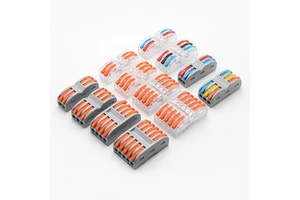 Fast Wire Cable Connectors Splicing Wiring 32A/450V Push in Terminal Blocks Quick Connect Electrical Connectors