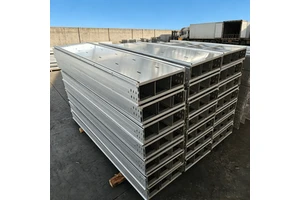 Wholesale Hot-Dip Galvanized Protective Cable Tray, Customizable Flame Retardant Design, Various Sizes & Thickness Options