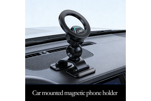 Custom logo Flexible Waterproof Car Phone Holder Magnetic Dashboard Mount 20 Super Strong N52 Magnetic Adhesive Pad Mounting