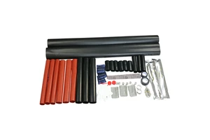 LX Copper Cable Joint Accessories Cable Terminator Kit 10KV 35KV Cold Shrink Three Core Intermediate Joint