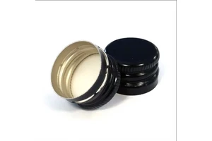 Custom Logo ROPP Aluminum Screw Bottle Cap Metal Pilfer Proof Twist Off Closure For Wine Tamper Proof Threaded Lids For Beverage