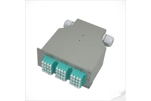 24 Ports Din-rail Mount Fiber Patch Panel