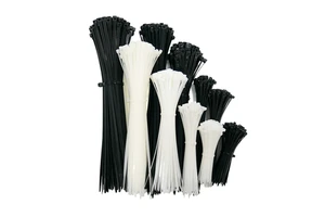 100pcs/bag 4.8*200 Factory Price Cable Ties Cable Ties Nylon 66 Self Locking Nylon Cable Tie