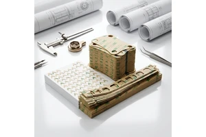 For 467MP Pressure Sensitive Acrylic Double Sided Heat-Resistant PE Material Waterproof Tape Custom Die-Cut Shapes For Masking