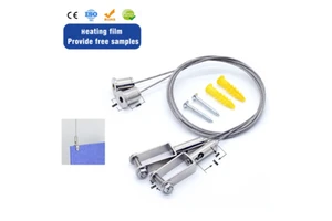 Modern Ceiling Lighting Hardware Wire Rope Cable Factory Kit For Pendant Lights Hanging Cable Clips Product Category