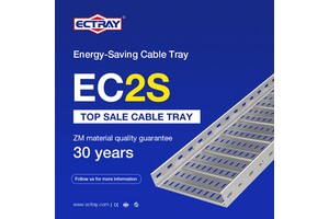 ECTRAY Heavy Duty Steel Ladder Type Cable Tray OEM ODM Galvanized Wire Cable Tray System