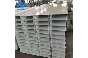 Custom Aluminum Alloy Cable Metal Perforated Cable Tray Cable Tray Design Trunking Cable Tray for Wire Management