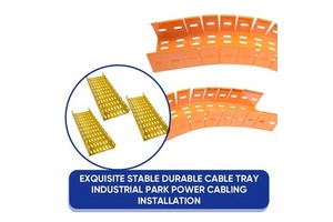 High Quality Perforated Cable Tray Multiple Color Options Multiple Materials Customizable Discount Price For Villa Project