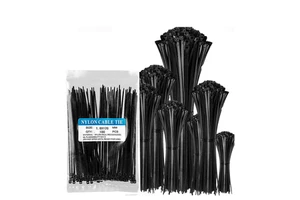 Factory Best Price Self Locking Nylon Cable Ties Plastic Tie Straps Plastic Wire Cables Ties Zip