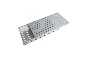 High Quality Outdoor Perforated Solid Through Cable All Size Tray Perforated cable tray Galvanized cable tray Cover