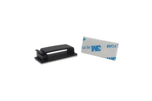 Cable Clamp Plastic Holder Mount Adhesive Self Adhesive Cable Clips Cable Holder Wire Clips