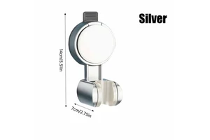 Mengyue Universal Adjustable Strong Adhesive Single-Side 5mm Shower Head Holder Suction Cup Wall Mount Waterproof Brackets