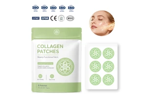 2026 New Arrival Collagen Facial Patch Hydrating Firming Anti-Aging 100% Pure Natural Improve Dry Dull Skin Care