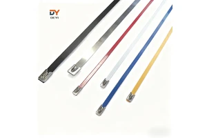 Best-selling ODM And OEM 201/304/316 Self-locking Ball Lock Stainless Steel Multi-Length Cable Ties