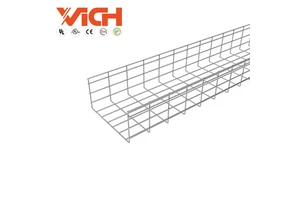 Vichnet Competitive Price Industrial Wire Mesh Cable Tray Galvanized Steel Zinc Construction CE Certified Customizable Size Salt