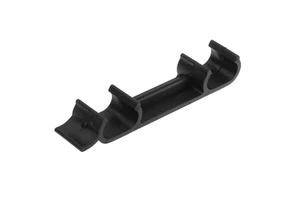 Italy Brand Best Sale Multi Purpose New Design Pus Clips For Oval Tube In Black Polypropylene