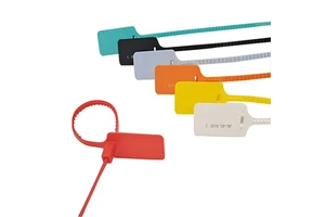 Wholesale Custom Logo Security Cable Tags Cable Ties Disposable Cable Zip Tie Tag Self-Locking Nylon Identification for Shoes