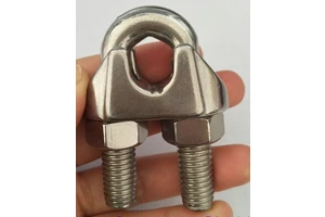 US Type Malleable Wire Rope Clips Stainless Steel 304 Adjustable Wire Cable Clamp