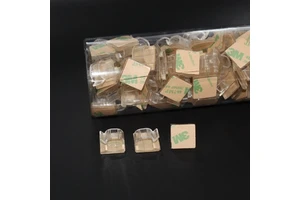 Manufacturer Direct Sales Self-Adhesive Cable Clips Transparent Pc Wire Organizer