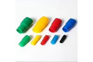 V-10 Bagged PVC Vinyl Rubber Wire End Caps Vinyl Insulation End Cap for Wire End Terminal Soft Protective Sleeve