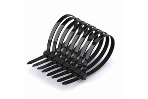 Hot Sale Angke Brand 7.5*300mm Self-Locking Nylon 66 Eco-Friendly Cable Ties Clips Black