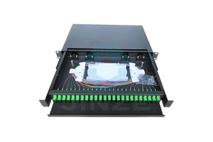 12 24 core slide type 1U FDU patch panel